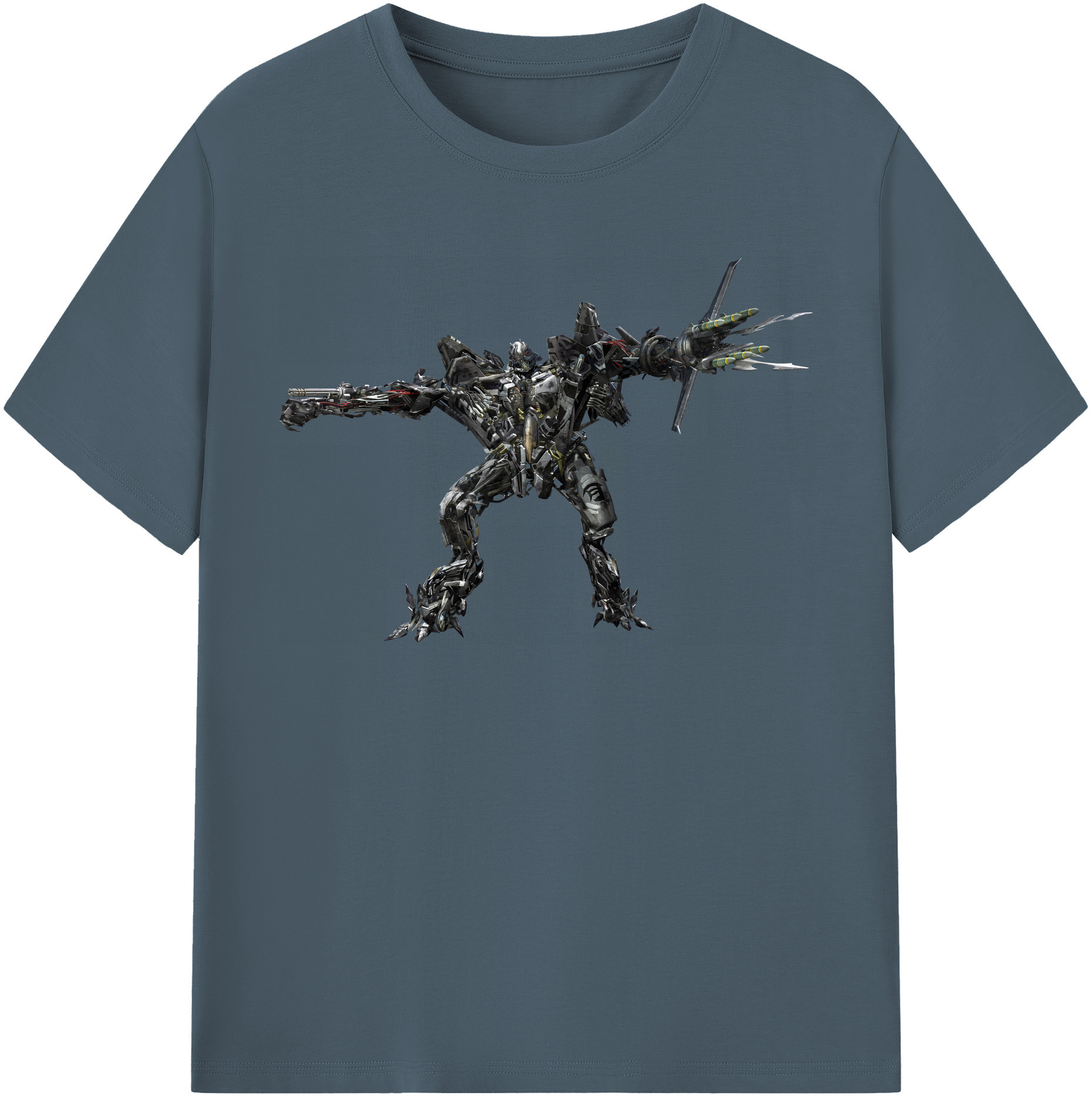 （画像用） Transformers トランスフォーマー 綿100％半袖Tシャツ（フロントプリント）